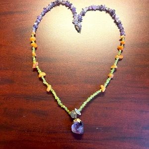 Genuine Amethyst necklace